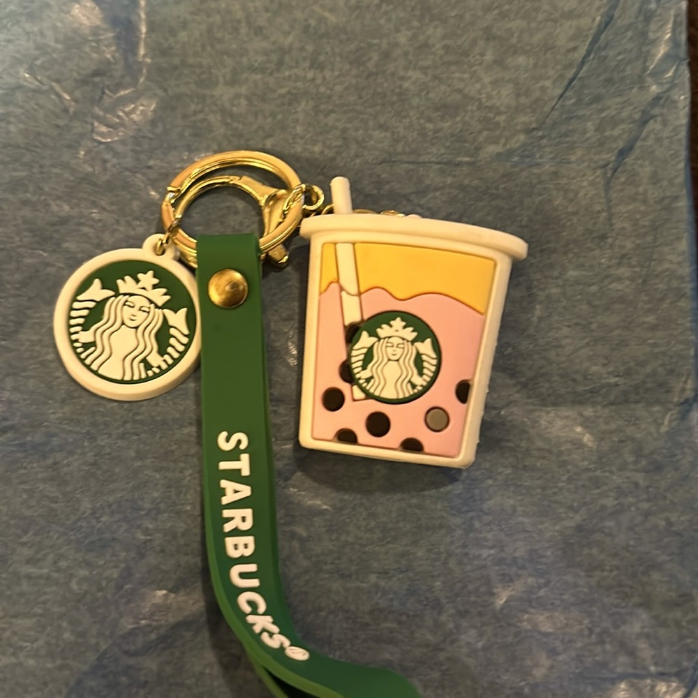NWOT Starbucks Boba Drink Keychain